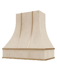 Curved with Brass Strapping