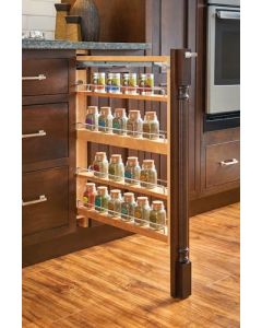 6 in. base filler with Blumotion soft-close - Fits Best in Behind 6" Filler