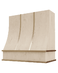 Sloped with Brass Strapping