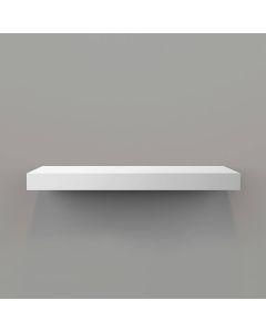 Shaker White Elite Floating Shelf 24"