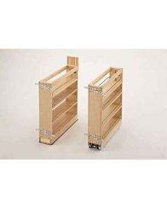 Base Cabinet Pull-out Organizer with Wood Adjustable Shelves - Fits Best in B12FHD