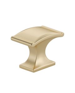Satin Brass Traditional Metal Knob