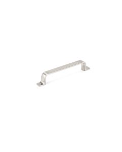 Brushed Nickel Contemporary Metal Pull 5-7/16 in