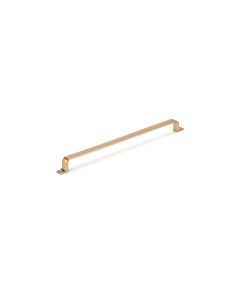 Aurum Brushed Gold Contemporary Metal Pull 14-1/8 in
