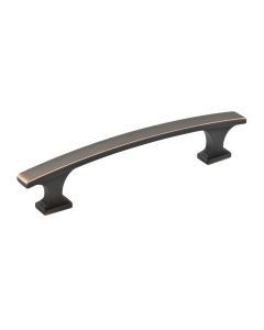 Brushed Oil-Rubbed Bronze Transitional Metal Pull 5-5/32 in