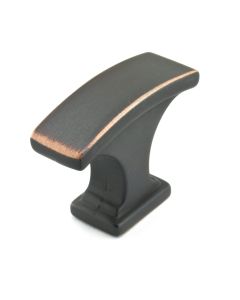 Brushed Oil-Rubbed Bronze Transitional Metal Knob