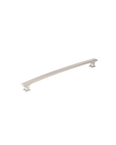 Brushed Nickel Transitional Metal Pull 14 in