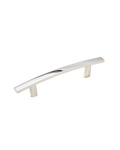 Polished Nickel Transitional Metal Pull 5-7/16 in