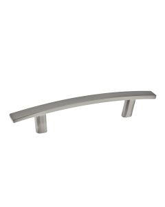 Brushed Nickel Transitional Metal Pull 5-7/16 in
