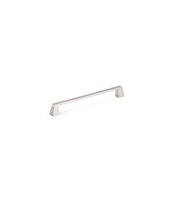 Brushed Nickel Contemporary Metal Pull 10-1/4 in
