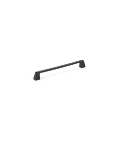 Matte Black Contemporary Metal Pull 10-1/4 in