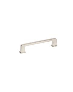 Brushed Nickel Transitional Metal Pull 5-7/16 in