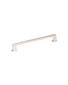 Brushed Nickel Transitional Metal Pull 7-15/16 in