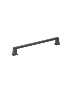 Matte Black Transitional Metal Pull 7-15/16 in