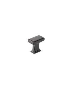 Matte Black Transitional Metal Knob