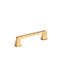 Aurum Brushed Gold Transitional Metal Pull 4-3/16 in