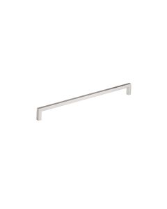 Brushed Nickel Contemporary Metal Pull 13 in