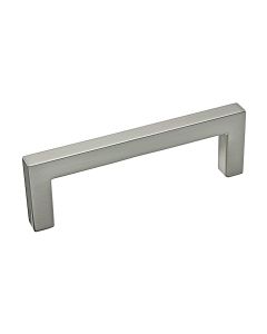 Brushed Nickel Contemporary Metal Pull 4-3/16 in